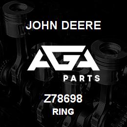 Z78698 John Deere RING | AGA Parts