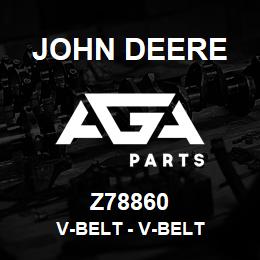 Z78860 John Deere V-Belt - V-BELT | AGA Parts