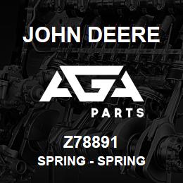 Z78891 John Deere Spring - SPRING | AGA Parts