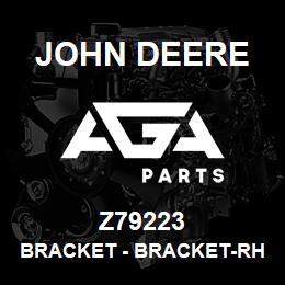 Z79223 John Deere Bracket - BRACKET-RH DRIVE IDLER, OUTER LL LT | AGA Parts