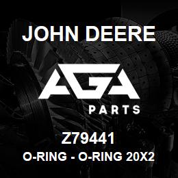 Z79441 John Deere O-Ring - O-RING 20X2.5 | AGA Parts