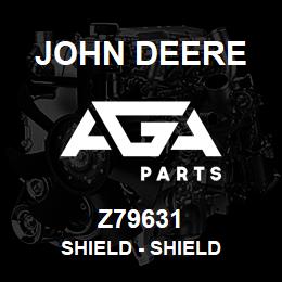 Z79631 John Deere Shield - SHIELD | AGA Parts