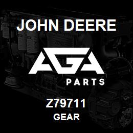Z79711 John Deere GEAR | AGA Parts