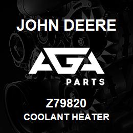 Z79820 John Deere COOLANT HEATER | AGA Parts