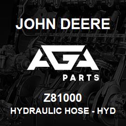 Z81000 John Deere Hydraulic Hose - HYDRAULIC HOSE | AGA Parts