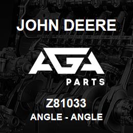 Z81033 John Deere Angle - ANGLE | AGA Parts