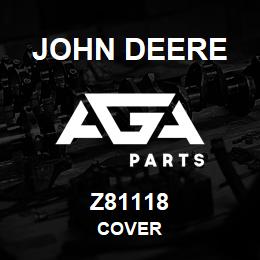 Z81118 John Deere COVER | AGA Parts