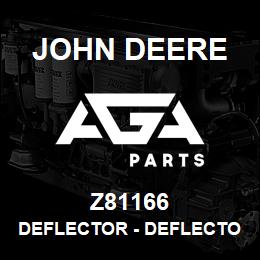 Z81166 John Deere Deflector - DEFLECTOR LH | AGA Parts