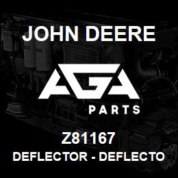 Z81167 John Deere Deflector - DEFLECTOR RH | AGA Parts