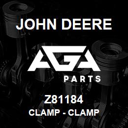 Z81184 John Deere Clamp - CLAMP | AGA Parts