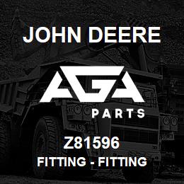 Z81596 John Deere Fitting - FITTING | AGA Parts