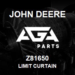 Z81650 John Deere LIMIT CURTAIN | AGA Parts