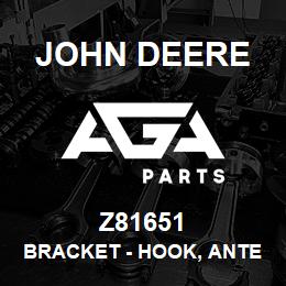 Z81651 John Deere Bracket - HOOK, ANTENNA | AGA Parts