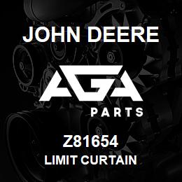 Z81654 John Deere LIMIT CURTAIN | AGA Parts