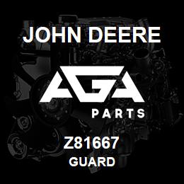 Z81667 John Deere GUARD | AGA Parts