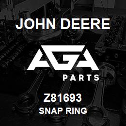 Z81693 John Deere SNAP RING | AGA Parts