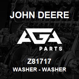 Z81717 John Deere Washer - WASHER | AGA Parts