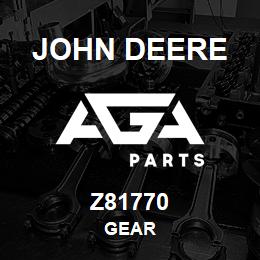 Z81770 John Deere GEAR | AGA Parts