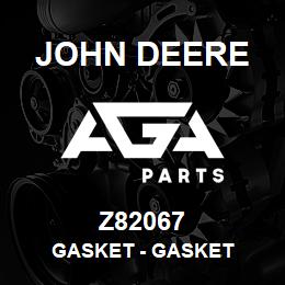 Z82067 John Deere Gasket - GASKET | AGA Parts