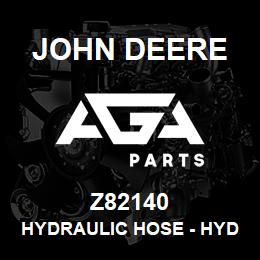 Z82140 John Deere Hydraulic Hose - HYDRAULIC HOSE | AGA Parts