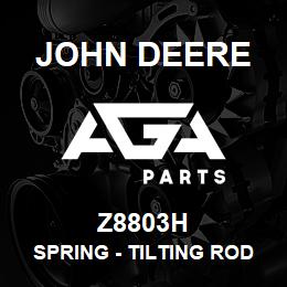 Z8803H John Deere Spring - TILTING ROD SPRING | AGA Parts