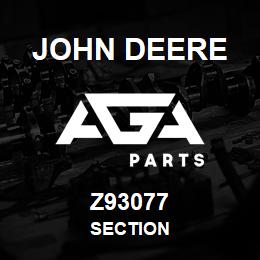 Z93077 John Deere SECTION | AGA Parts