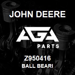 Z950416 John Deere BALL BEARI | AGA Parts