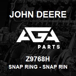 Z9768H John Deere Snap Ring - SNAP RING, | AGA Parts