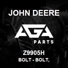 Z9905H John Deere Bolt - BOLT, | AGA Parts