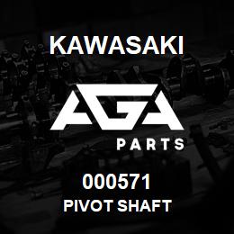 000571 Kawasaki PIVOT SHAFT | AGA Parts