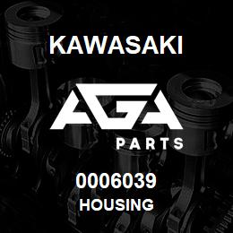 0006039 Kawasaki HOUSING | AGA Parts