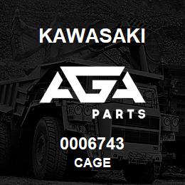 0006743 Kawasaki CAGE | AGA Parts