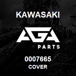 0007665 Kawasaki COVER | AGA Parts