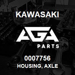 0007756 Kawasaki HOUSING, AXLE | AGA Parts