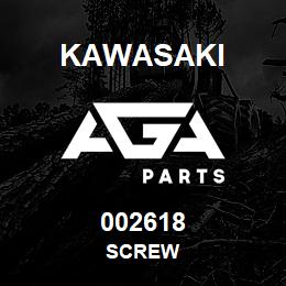 002618 Kawasaki SCREW | AGA Parts