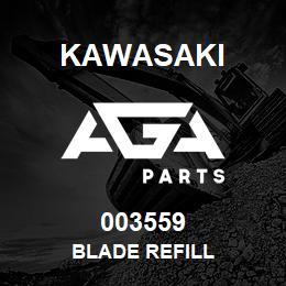 003559 Kawasaki BLADE REFILL | AGA Parts