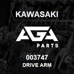 003747 Kawasaki DRIVE ARM | AGA Parts
