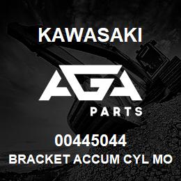 00445044 Kawasaki BRACKET ACCUM CYL MOUNT | AGA Parts