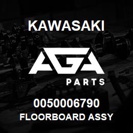 0050006790 Kawasaki FLOORBOARD ASSY | AGA Parts