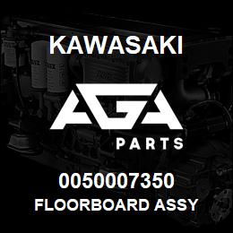 0050007350 Kawasaki FLOORBOARD ASSY | AGA Parts