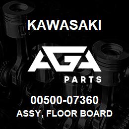 00500-07360 Kawasaki ASSY, FLOOR BOARD | AGA Parts