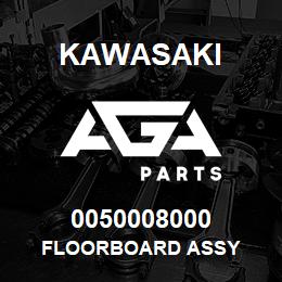 0050008000 Kawasaki FLOORBOARD ASSY | AGA Parts