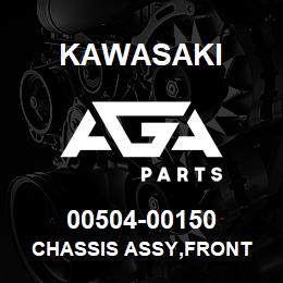 00504-00150 Kawasaki CHASSIS ASSY,FRONT | AGA Parts