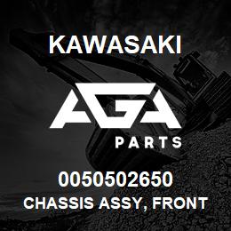 0050502650 Kawasaki CHASSIS ASSY, FRONT | AGA Parts