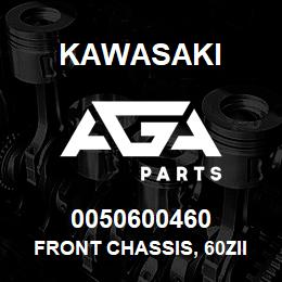 0050600460 Kawasaki FRONT CHASSIS, 60ZIII | AGA Parts