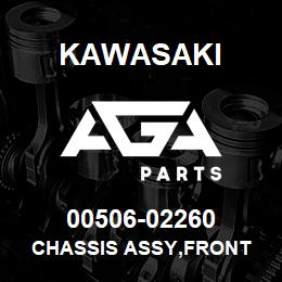00506-02260 Kawasaki CHASSIS ASSY,FRONT | AGA Parts