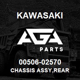 00506-02570 Kawasaki CHASSIS ASSY,REAR | AGA Parts