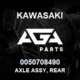 0050708490 Kawasaki AXLE ASSY, REAR | AGA Parts