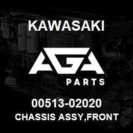 00513-02020 Kawasaki CHASSIS ASSY,FRONT | AGA Parts