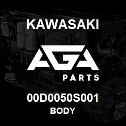 00D0050S001 Kawasaki BODY | AGA Parts